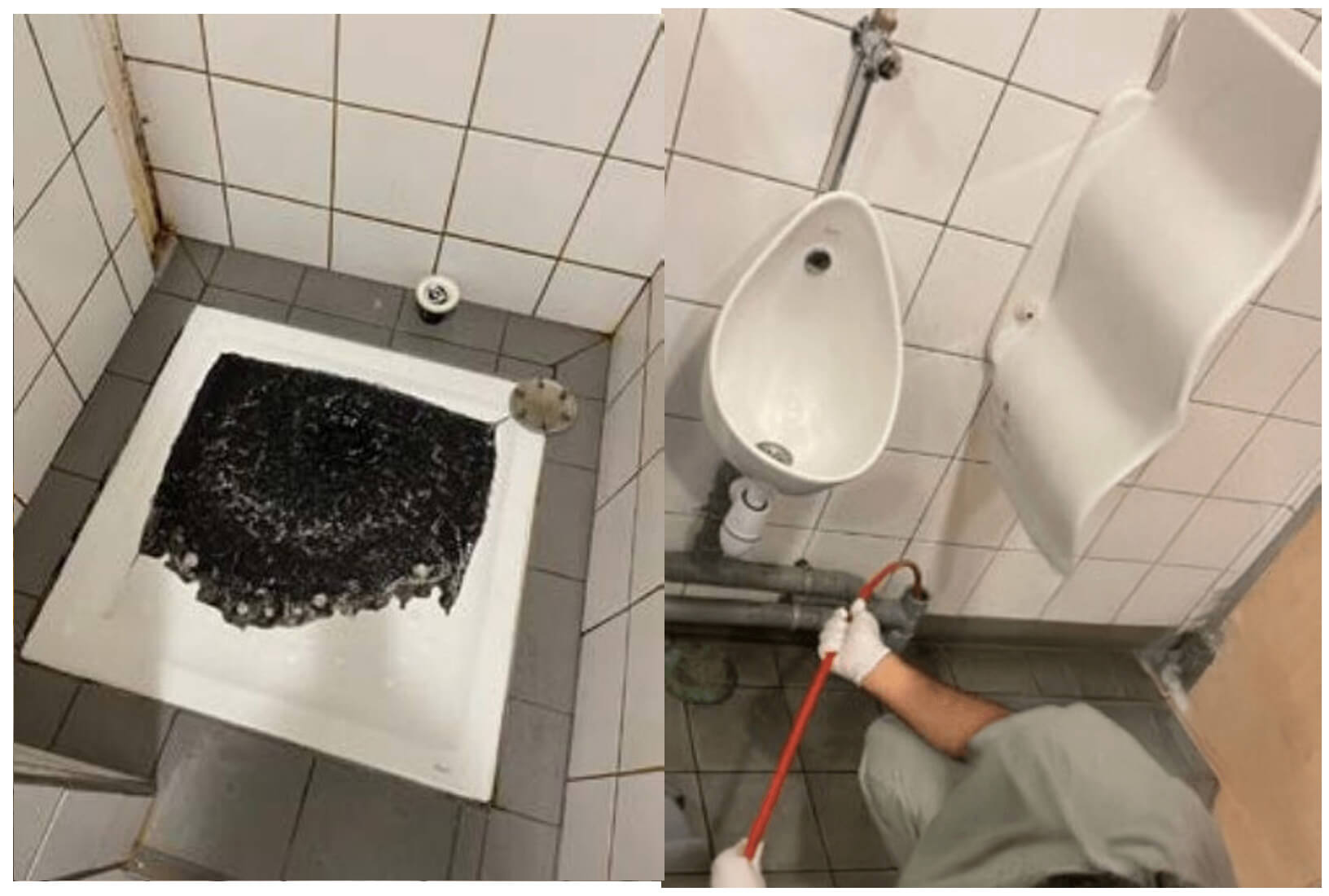 Curage et remise à blanc des canalisations